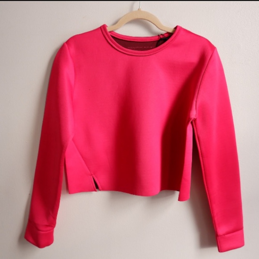 HOT PINK WILLIAM RAST & JUSTIN TIMBERLAKE TOP